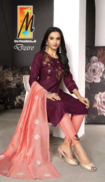 Dzire By Sagar Impex Fancy Embroidered Readymade Salwar Kameez Collection